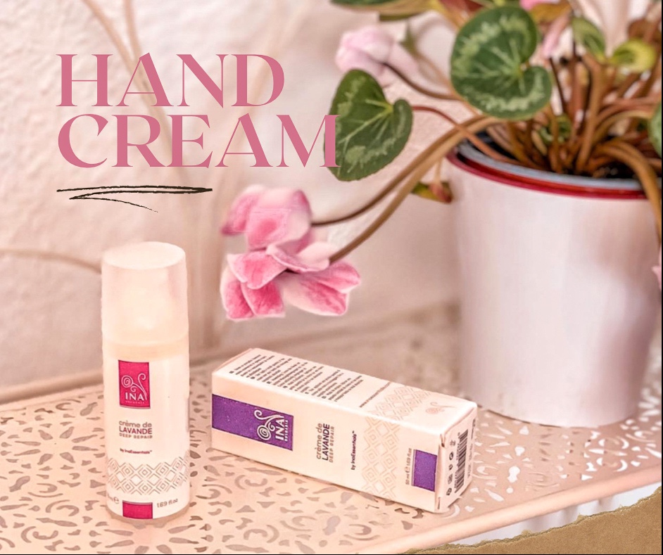 INA ESSENTIALS / Natural hand cream -Lavender secret